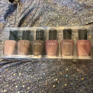 Zoya 6-shade natural color nail polish set